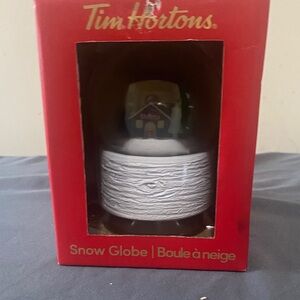 Tim Hortons 2022 Limited Edition Snow Globe - NIB (New in Box)